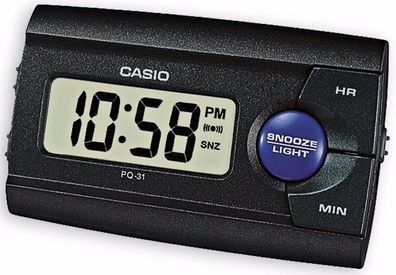 CASIO ALARM CLOCK Mod. PQ-31-1E Uhr Armbanduhr