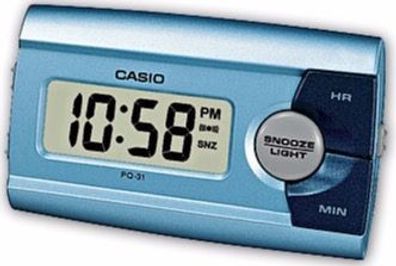 CASIO ALARM CLOCK Mod. PQ-31-2E Uhr Armbanduhr