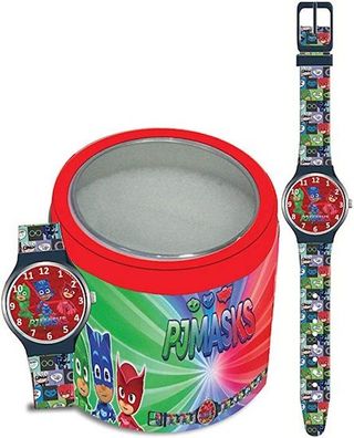 PJ MASKS (Superpigiamini) ? Tin Box Uhr Armbanduhr