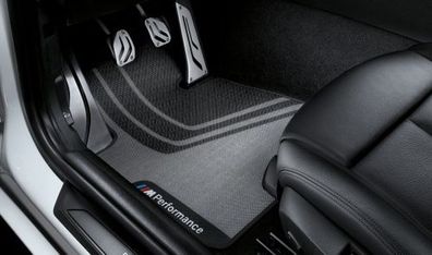 BMW M Performance Fußmatten vorne - 1er F20 F21 / 2er F22 F23 / M2 F87