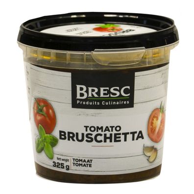 Bresc Tomaten Bruschetta 325g vegane italienische Kräutermischung Gewürz-Paste
