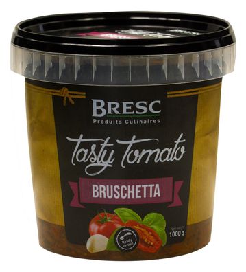 Bresc Tomaten Bruschetta 1kg vegane italienische Kräutermischung Gewürz-Paste