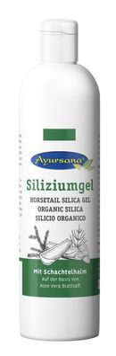 200 ml Siliziumgel mit Schachtelhalm, Aloe, Lavendelöl, vegan, Ayursana