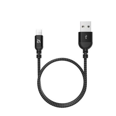 Adam Elements PeAk III USB-A auf Lightning Cable 20cm - Schwarz
