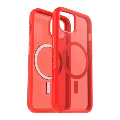 Otterbox Symmetry Plus Clear für iPhone 13 - Rot