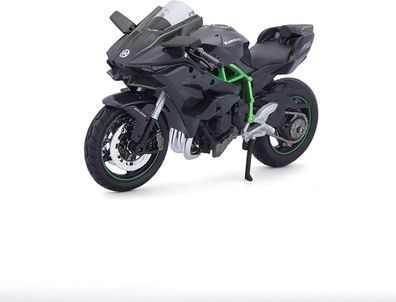 Maisto - Modellmotorrad - Kawasaki Ninja H2R (schwarz, Maßstab 1:12) Modell