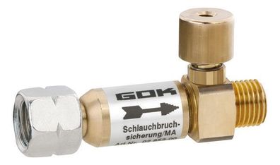 GOK Schlauchbruchsicherung Niederdruck Typ SBS/ MA manuell 0285300