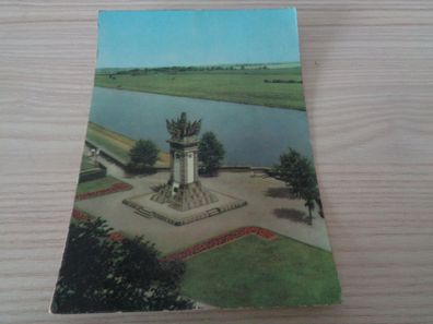 5942 Postkarte, Ansichtskarte -Torgau -Denkmal der Begegnung