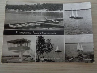 5945 Postkarte, Ansichtskarte -Knappensee Kreis Hoyerswerda