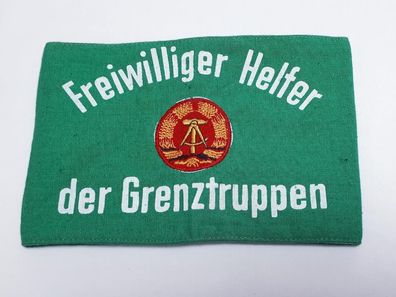 DDR NVA Grenztruppen Armbinde Freiwilliger Helfer der Grenztruppen