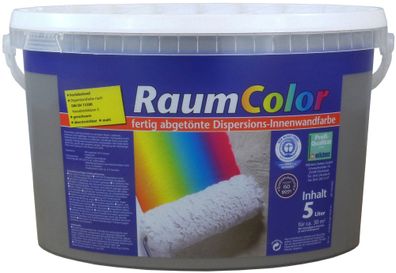 Wilckens 5l Raumcolor Basaltgrau Innenfarbe Wandfarbe hochdeckend matt Farbe