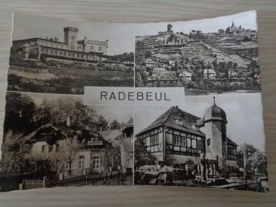 5960 Postkarte, Ansichtskarte - Radebeul-Spritzhaus, Meierei, Friedensburg