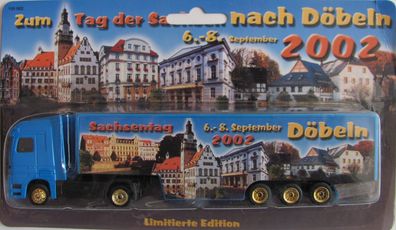 Sachsen Truck Edition Nr.02 - Zum Tag der Sachsen nach Döbeln 2002 - MB Actros #