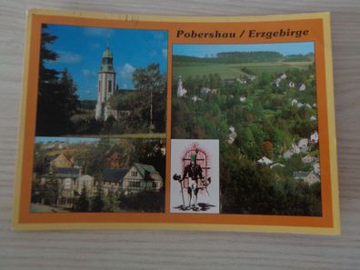 5971 Postkarte, Ansichtskarte - Pobershau Erzgebirge
