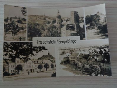 5786 Postkarte, Ansichtskarte - Frauenstein Erzgebirge