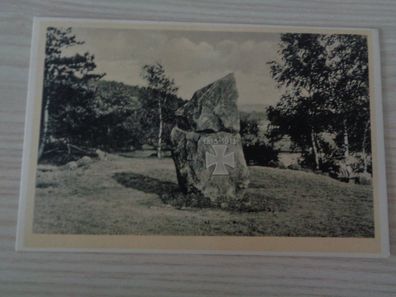 5991 Postkarte, Ansichtskarte - Bautzen -Denkstein auf den Kreckwitzer Höhen