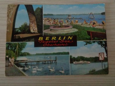 6006 Postkarte, Ansichtskarte -Berlin- Tegeler See
