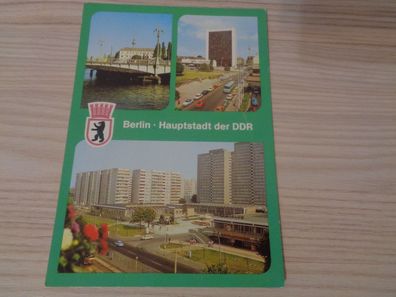 6021 Postkarte, Ansichtskarte -Berliner Hauptstadt der DDR