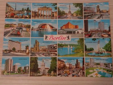 6024 Postkarte, Ansichtskarte -Berlin -16 Foto Karte