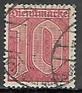 Deutsches Reich gestempelt Dienstmarke Michel-Nummer 24