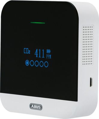 ABUS CO2WM110 AirSecure CO2 Warnmelder Carbon Dioxide Alarm Raumüberwachung