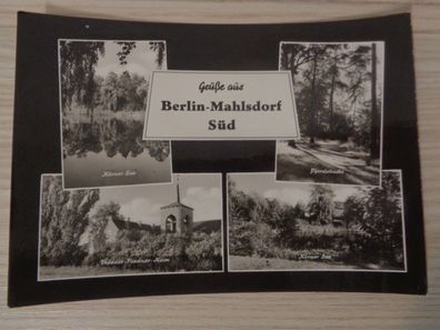 6041 Postkarte, Ansichtskarte -Berlin--Mahlsdorf Süd