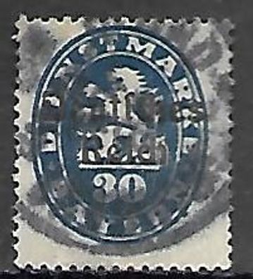 Deutsches Reich gestempelt Dienstmarke Michel-Nummer 38