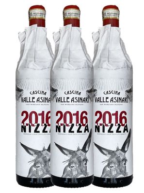 Cascina Valle Asinari Nizza DOCG 2016, Piemont, 3 Flaschen
