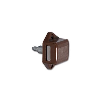Mini Push-Lock Schloss Farbe Braun