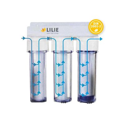 LILIE Certec® by Aquanu Wasserreinigungssystem 3 Topf System Wohnwagen
