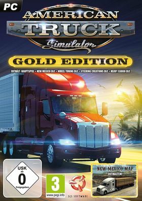 American Truck Simulator Gold Edition (PC Nur Steam Key Download Code) Keine DVD