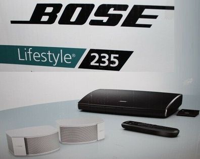 BOSE Lifestyle 235 Entertainment System A/ V-System WEISS NEU OVP