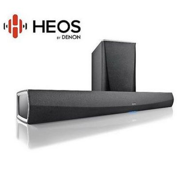 Denon HEOS HomeCinema Soundbar inkl. Wireless-Subwoofer f Airplay Alexa NEU OVP