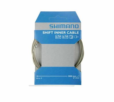 Shimano Schaltzug 1,2mm x 3000 mm extralang Tandem Pinion Edelstahl - NEU