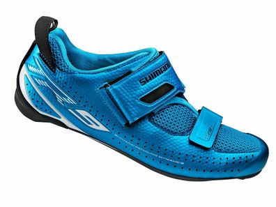 Shimano SH-TR9 Triathlon Kohlenstoff Radsport Rennrad Schuhe Blau 38 US 5,2 NEU