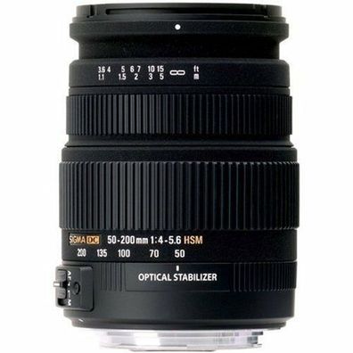 Sigma Zoom 50-200mm 50-200 mm 4-5.6 DC OS HSM für Nikon AF NEU OVP