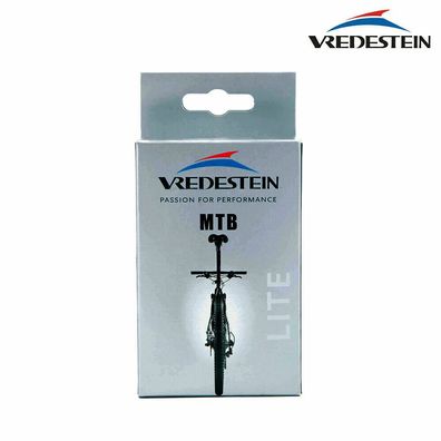 Vredestein MTB LITE Fahrradschlauch PRESTA 60 mm 26 - 27,5 Zoll Schlauch