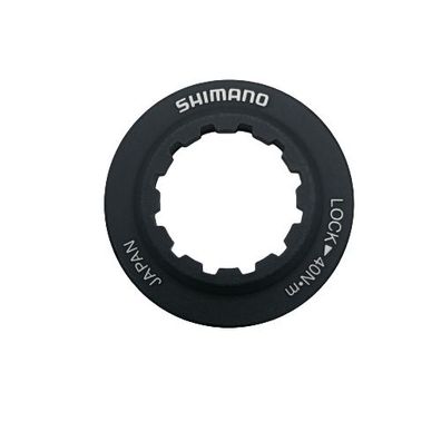Shimano XTR Centerlock RT98 Disc Rotor Bremsscheibe Lock Ring Schwarz - NEU