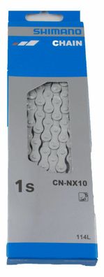 Shimano Kette für Nabenschaltung CN - NX10 1/2x1/8 114 Glieder Rücktritt Nexus