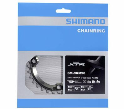 Shimano XTR SM-CRM90 1x11 Fach 30 Z T Zähne Kettenblatt Grau FC-M9000 FC-M9020