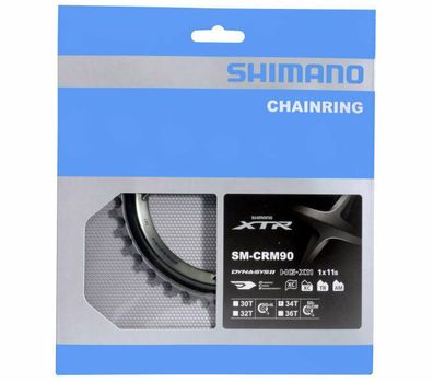 Shimano XTR SM-CRM90 1x11 Fach 34 Z T Zähne Kettenblatt Grau FC-M9000 FC-M9020