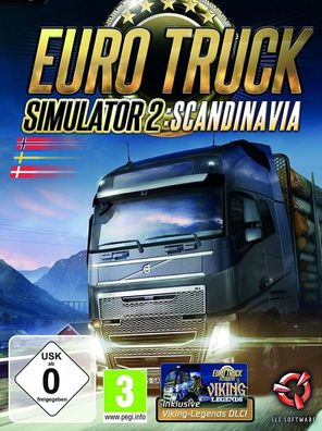 Euro Truck Simulator 2: Scandinavia (PC, Steam Key Download Code) Keine DVD
