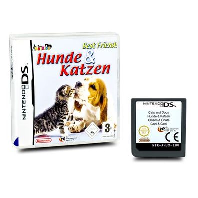 DS Spiel Best Friends - Hunde & Katzen #A