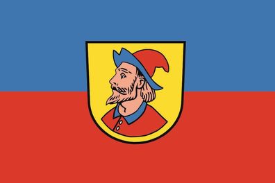 Aufkleber Fahne Flagge Heidenheim an der Brenz in verschiedene Größen
