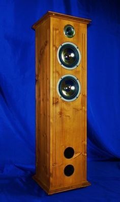 PINUS MEX 900 Lautsprecher Boxen PAAR 2x140/360W HOLZ Fichte Farbe Eiche Landhausstil