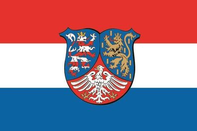 Aufkleber Fahne Flagge Hessen-Nassau in verschiedene Größen