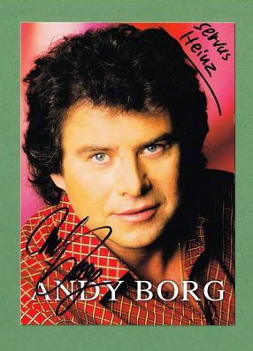 Andy Borg (deutscher Musiker ) - persönlich signiert