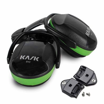 KASK Kapsel-Gehörschutz + Adapter für KASK Schutzhelme Plasma, Superplasma & HP