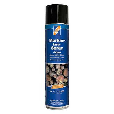 Technolit Markierfarb-Spray 600 ml, Markierspray, Markierungsspray, Forstfarbe