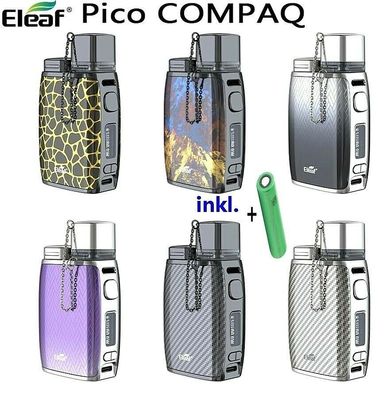 Eleaf Pico Compaq Kit 3,8ml Pod System Kit E-Zigarette AIO Kit inkl 18650 Akku